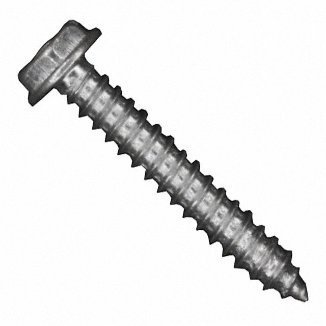【4X3/4 HHSMS】SHEET METAL SCREW HEX SLOTTED #4